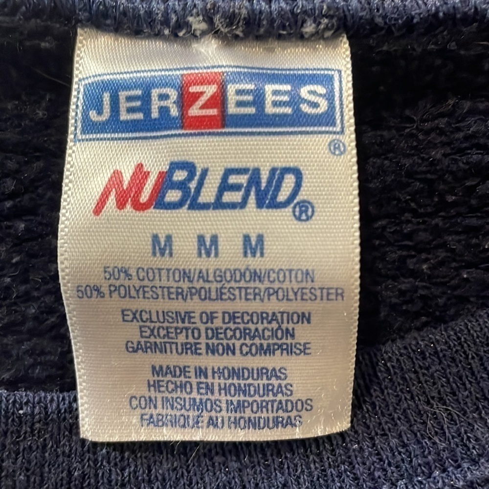 Jerzees University of Windsor Mom Navy Blue & Gold Sweatshirt Women's Size M - Picture 4 of 4